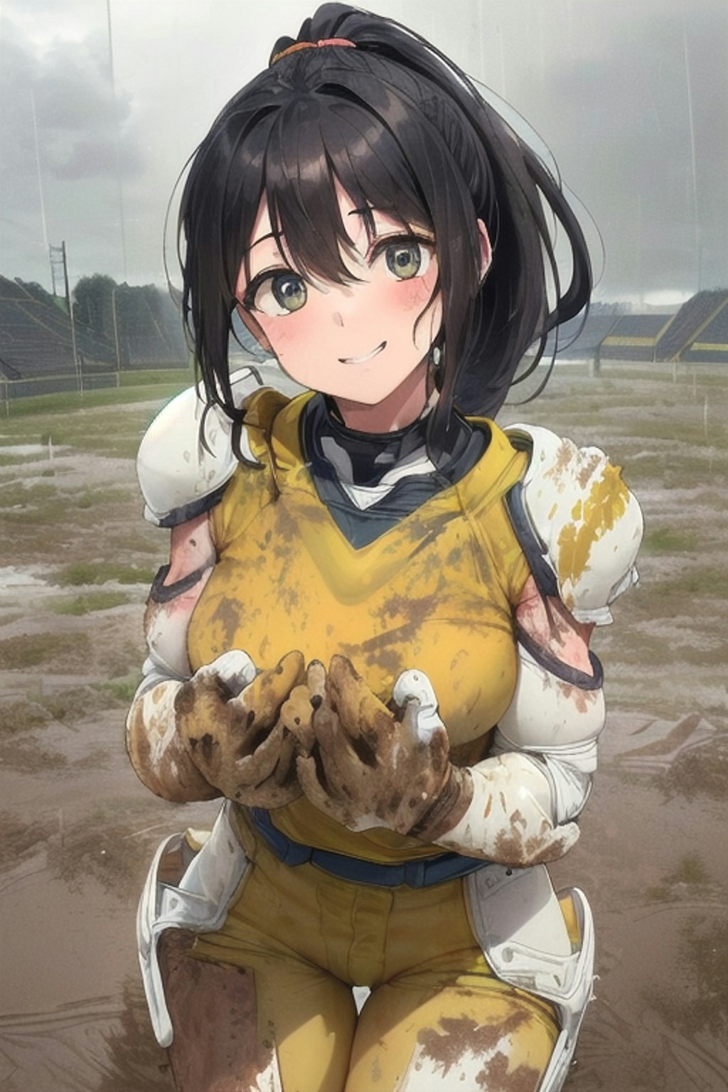 🏈泥まみれの女子アメフト 67(+今日は自分の誕生日!)