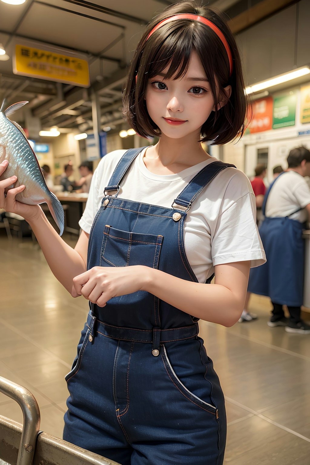 このおサカナちゃん鮮度イーヨ！