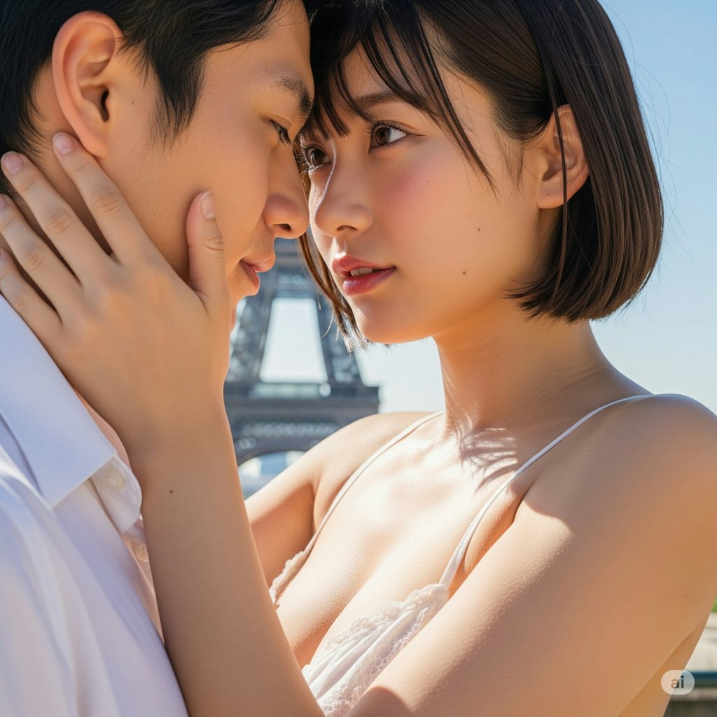 暑いパリでベタベタ