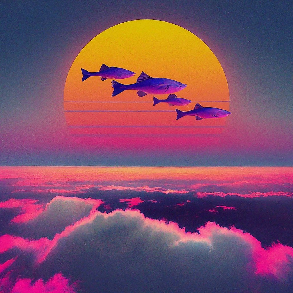 Fishes above the cloud (2)
