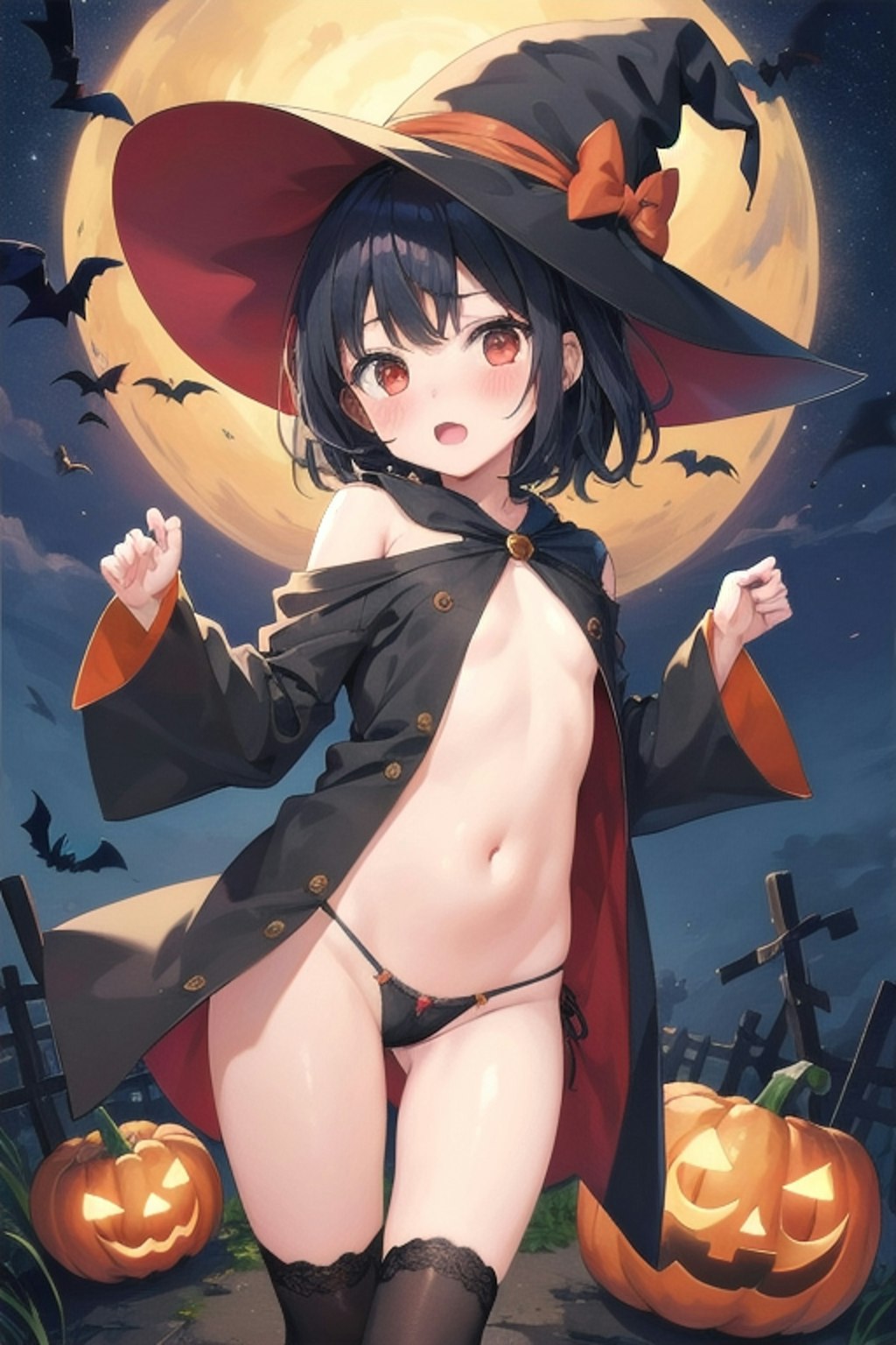 ハロウィン魔女さん