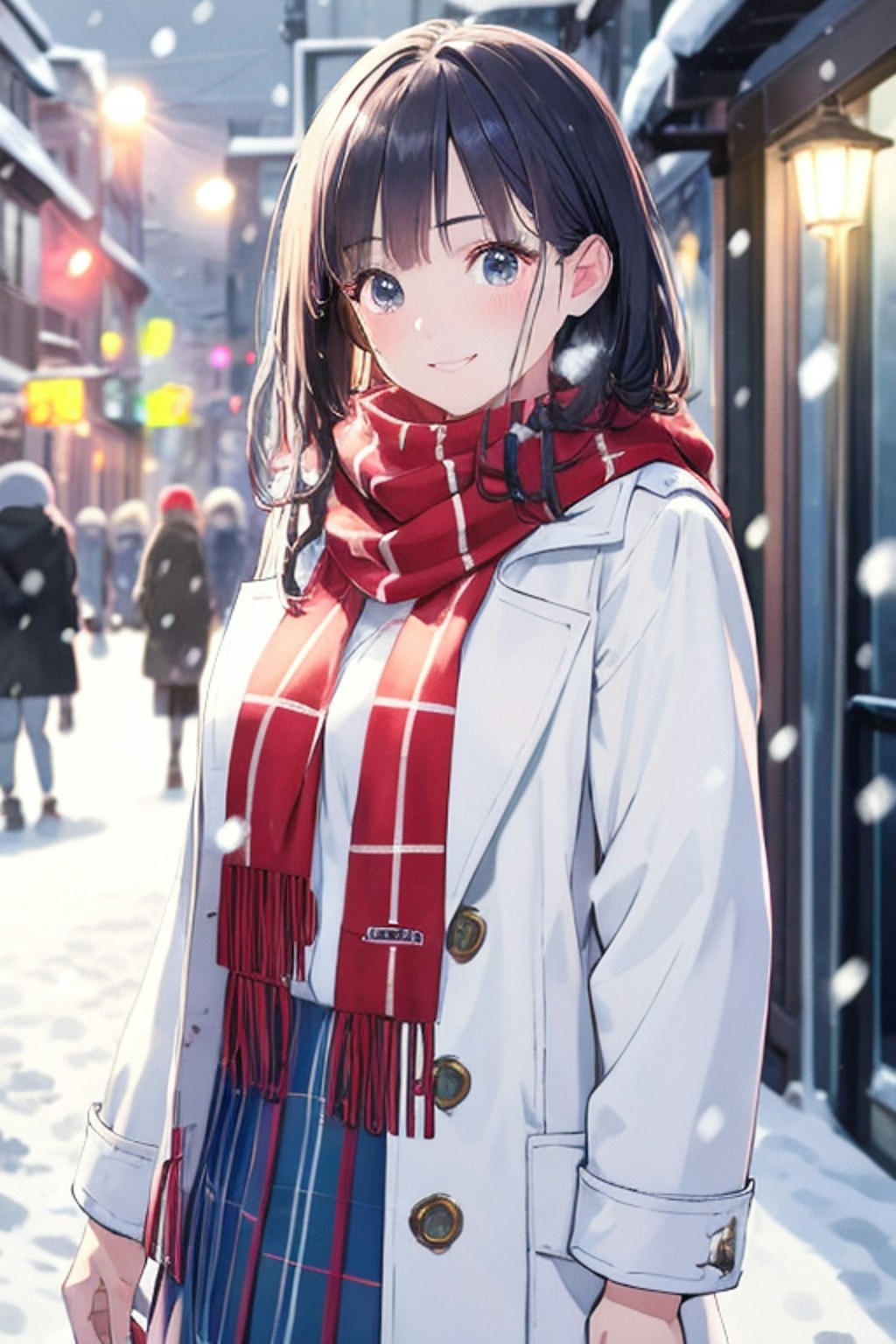 雪の日の彼女