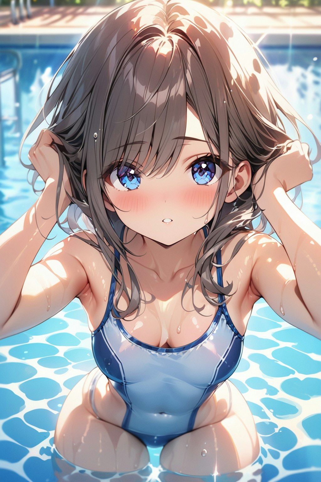 水着女の子