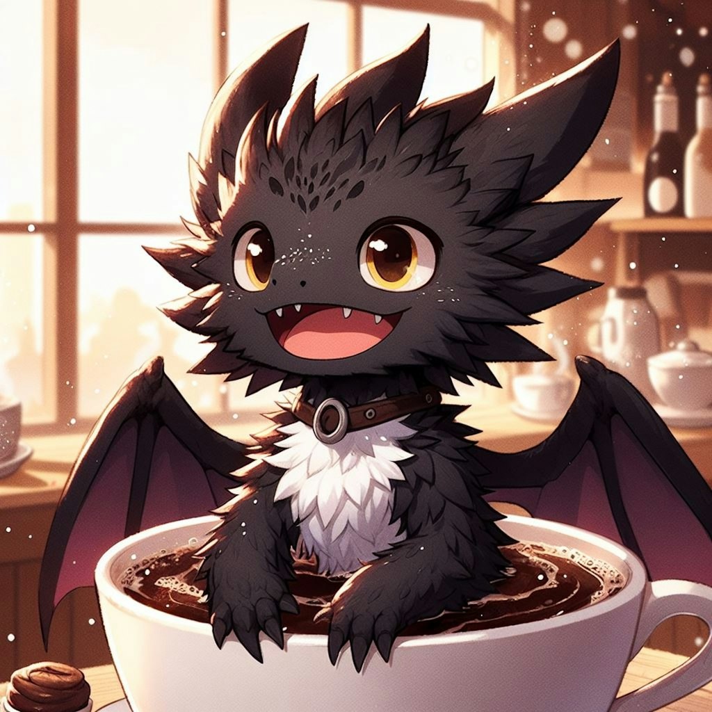 Dragon in Cup