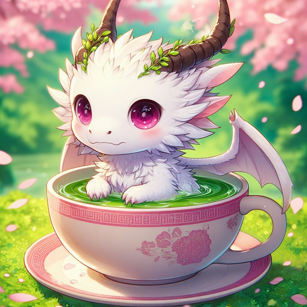 Dragon in Cup