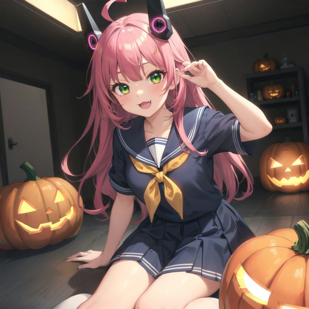 こっちも準備OKですよ🎃