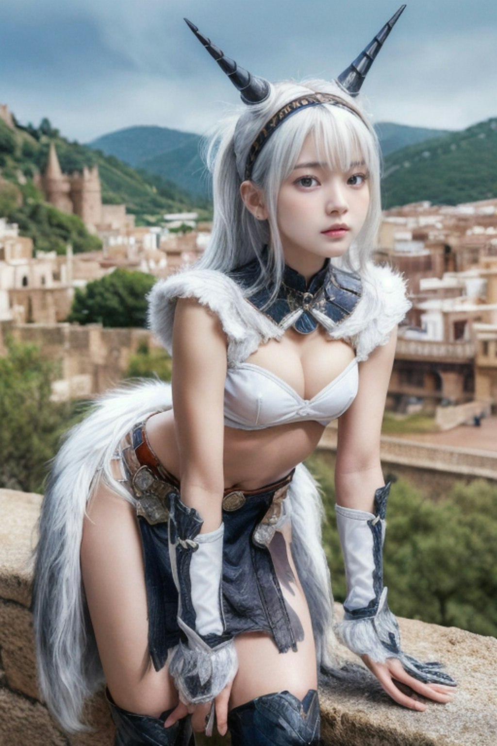 キリン装備のおぱ戦士