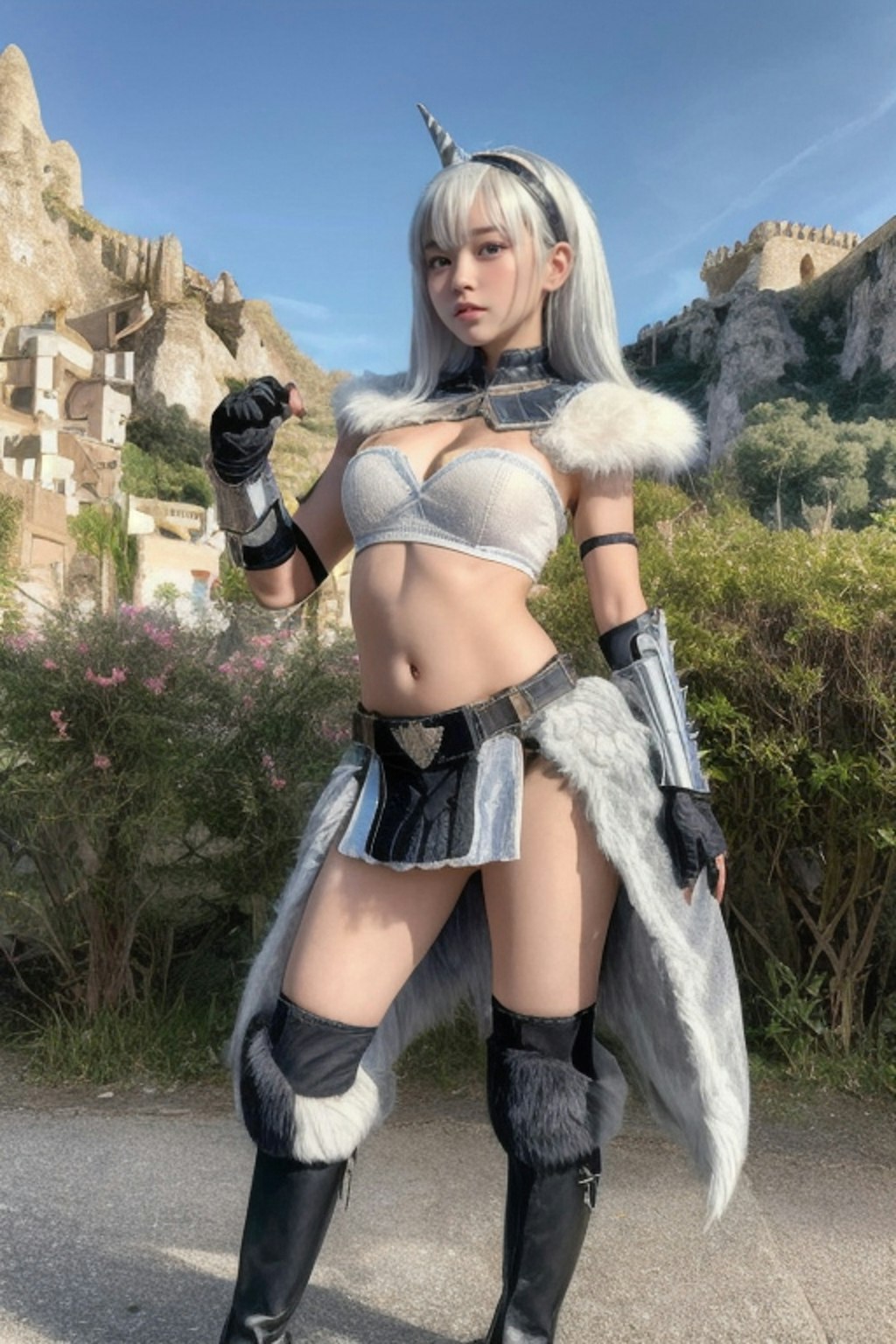 キリン装備のおぱ戦士