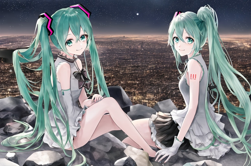 捨てられた世界の初音ミク