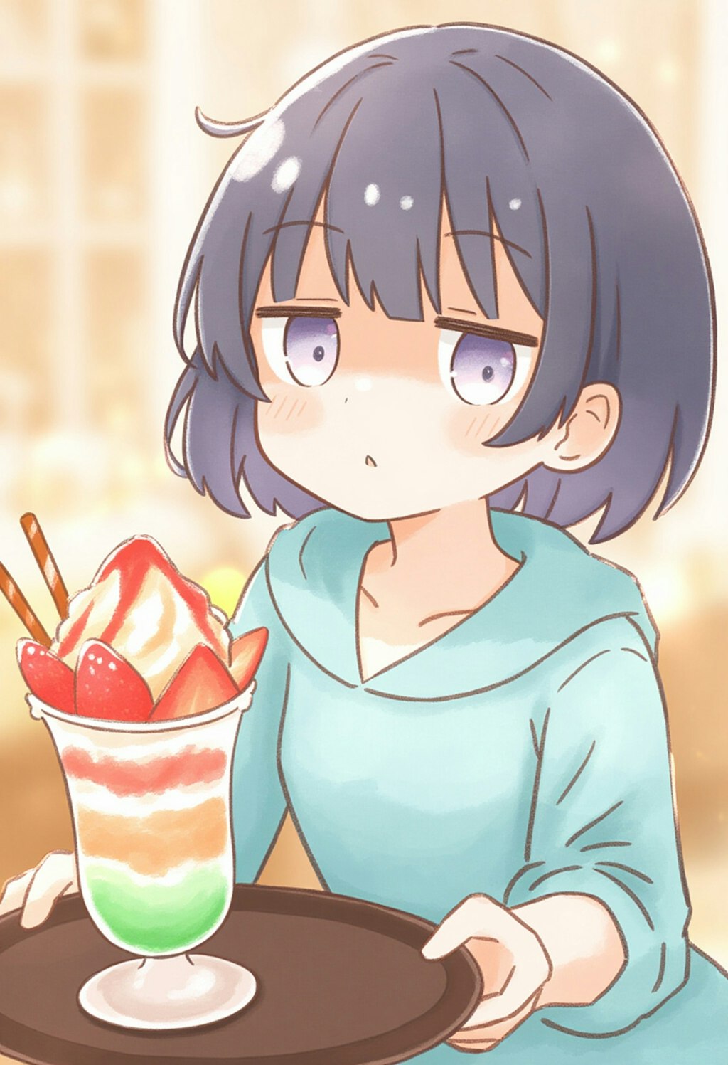 凛ちゃんとパフェ