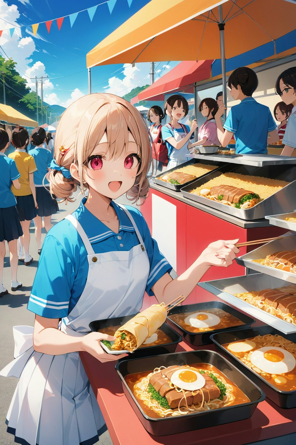 焼きそばいかがですか～