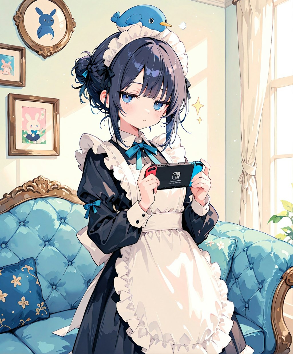 帰宅待ちの少女
