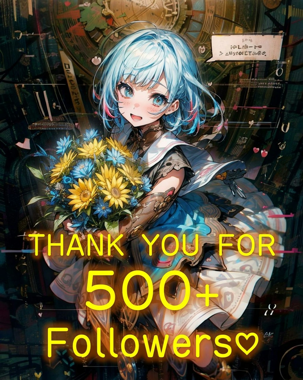 Twitter 500フォロワーありがとうございます！