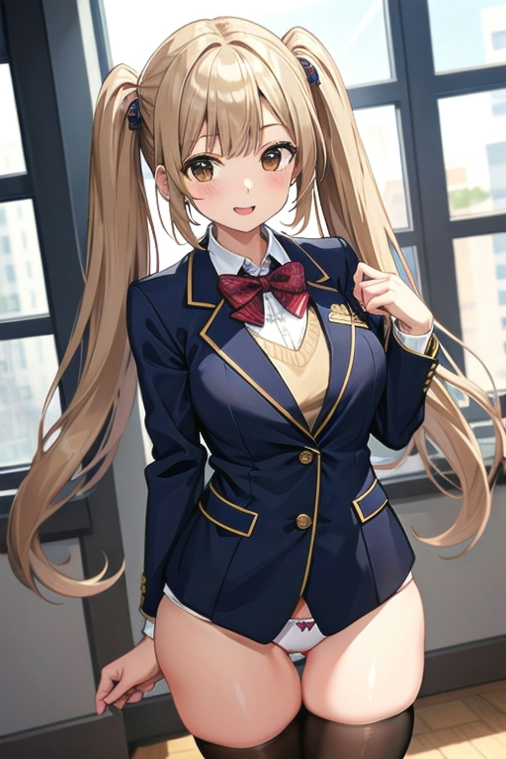 School twintails girl