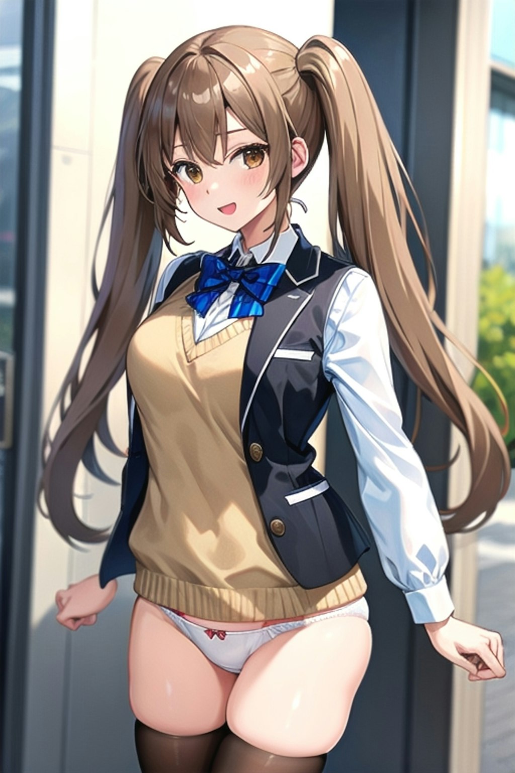 School twintails girl