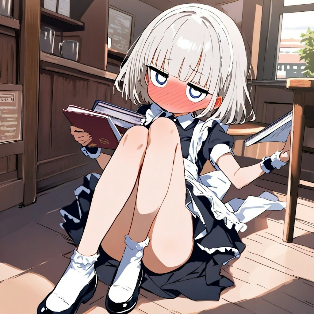 ご注文は、こ…こちらの本ですか…