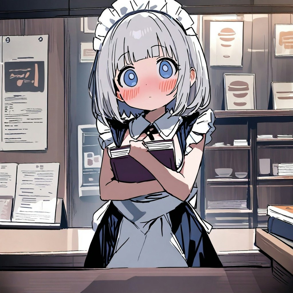 ご注文は、こ…こちらの本ですか…
