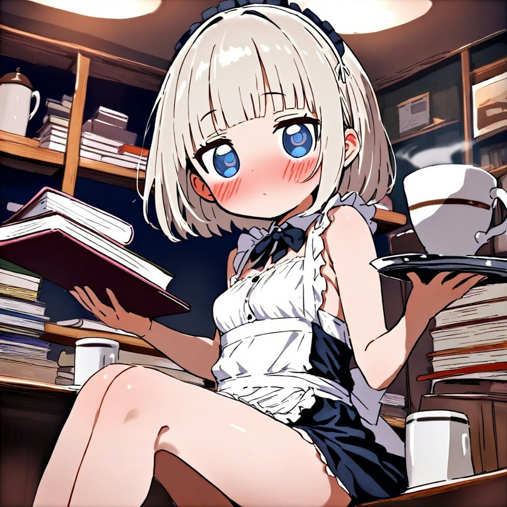ご注文は、こ…こちらの本ですか…