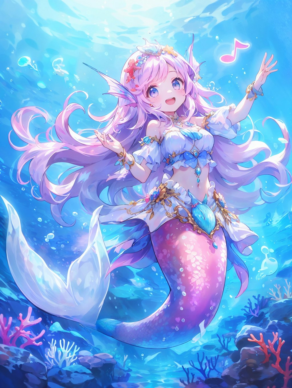 Singing Mermaid Princess