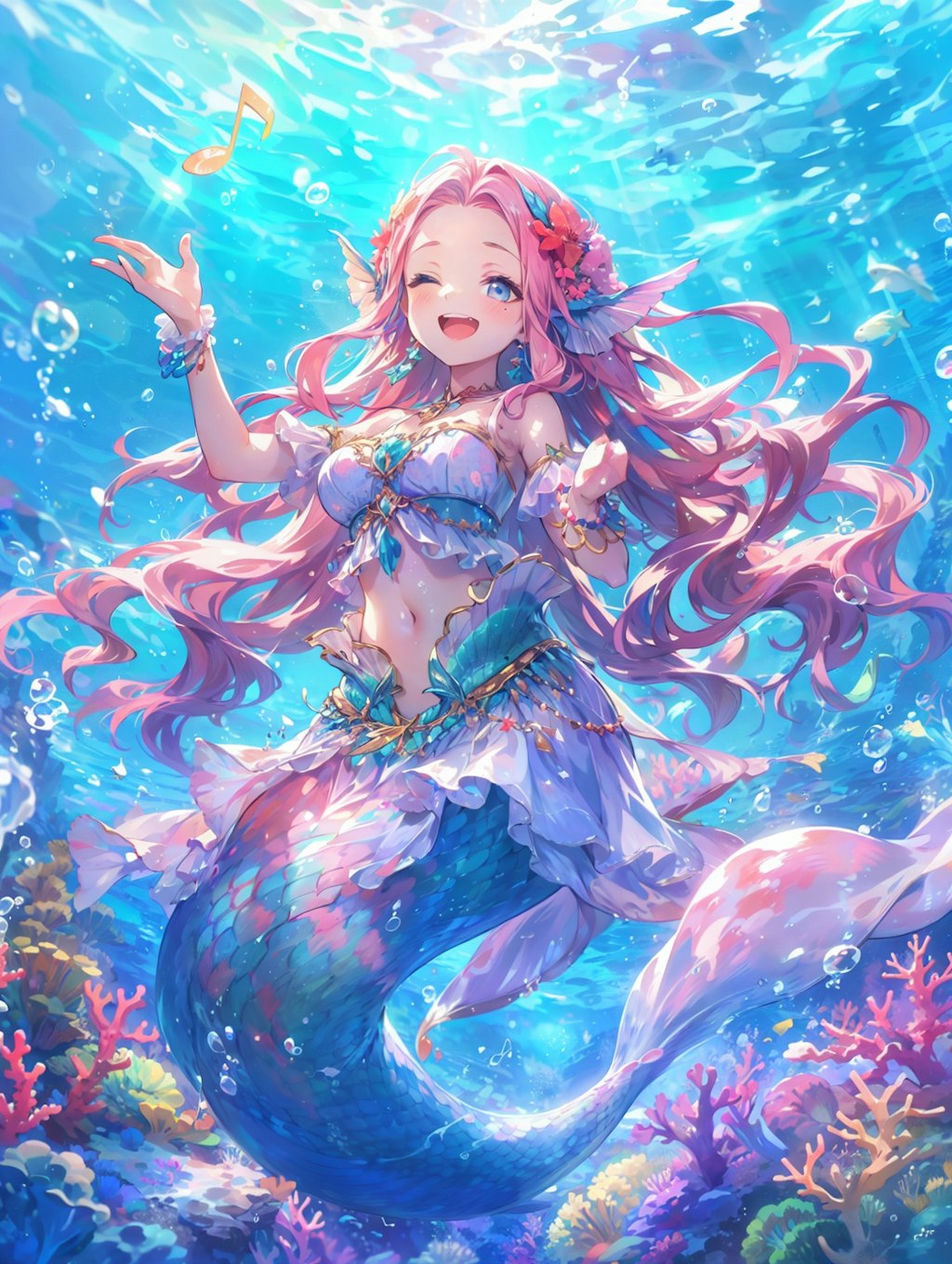 Singing Mermaid Princess