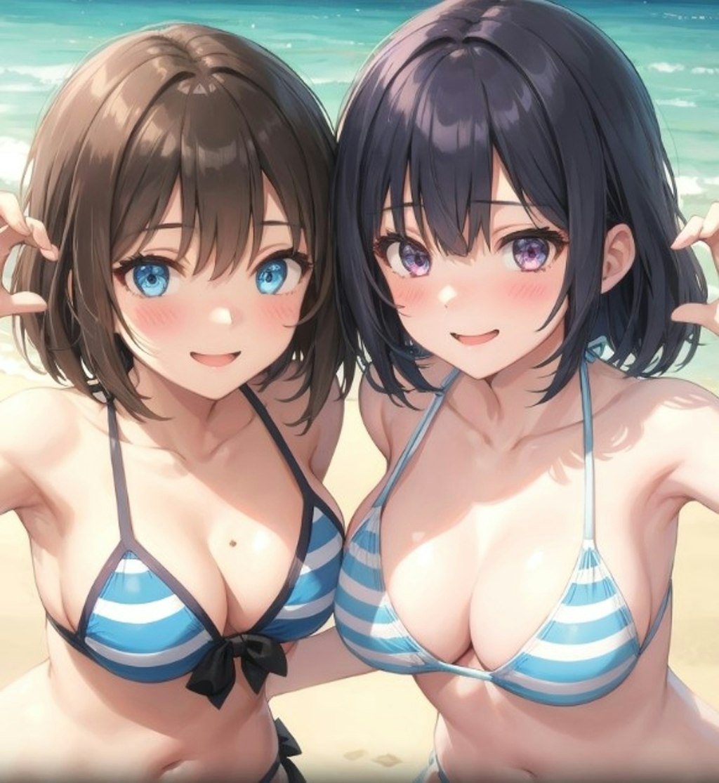 ビキニの女の子👙