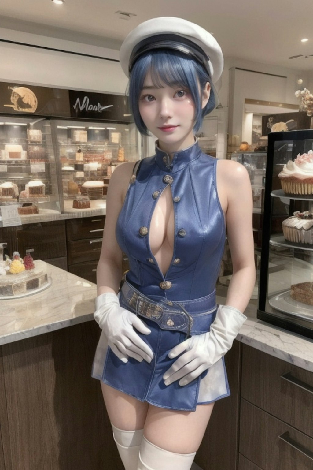 ケーキ屋の看板娘