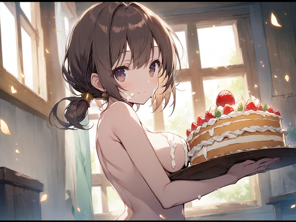 誕生日ケーキ