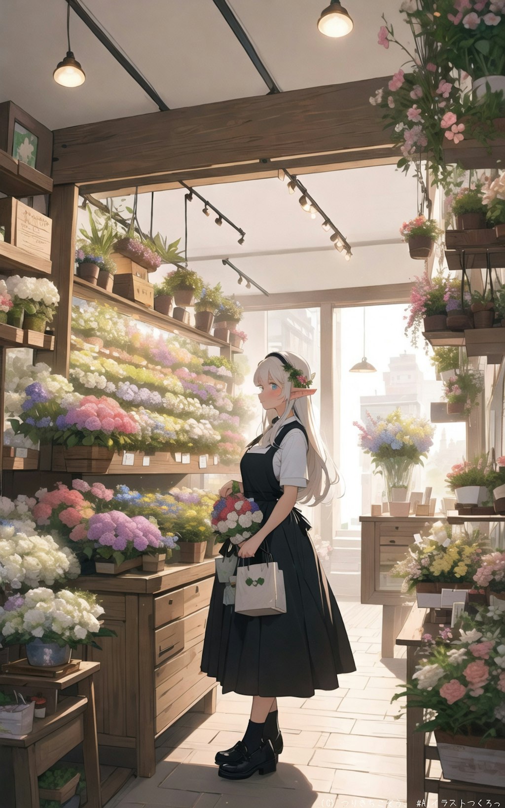 お仕事エルフシリーズ〜花屋さん