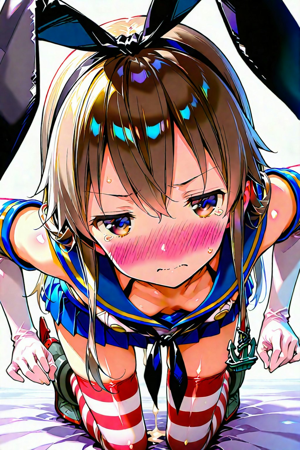 海の日投稿企画用艦これ島風(R18)