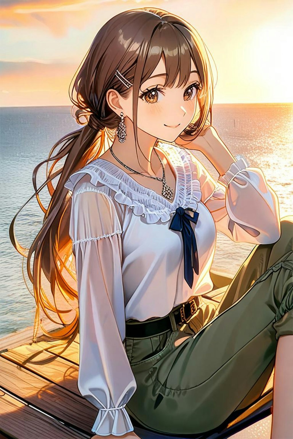 夕暮れ