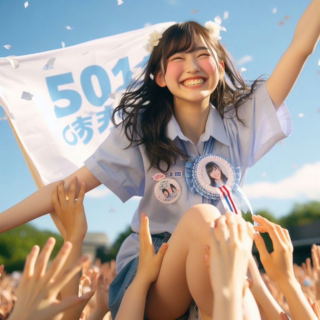 501さん5000いいねおめでとう！