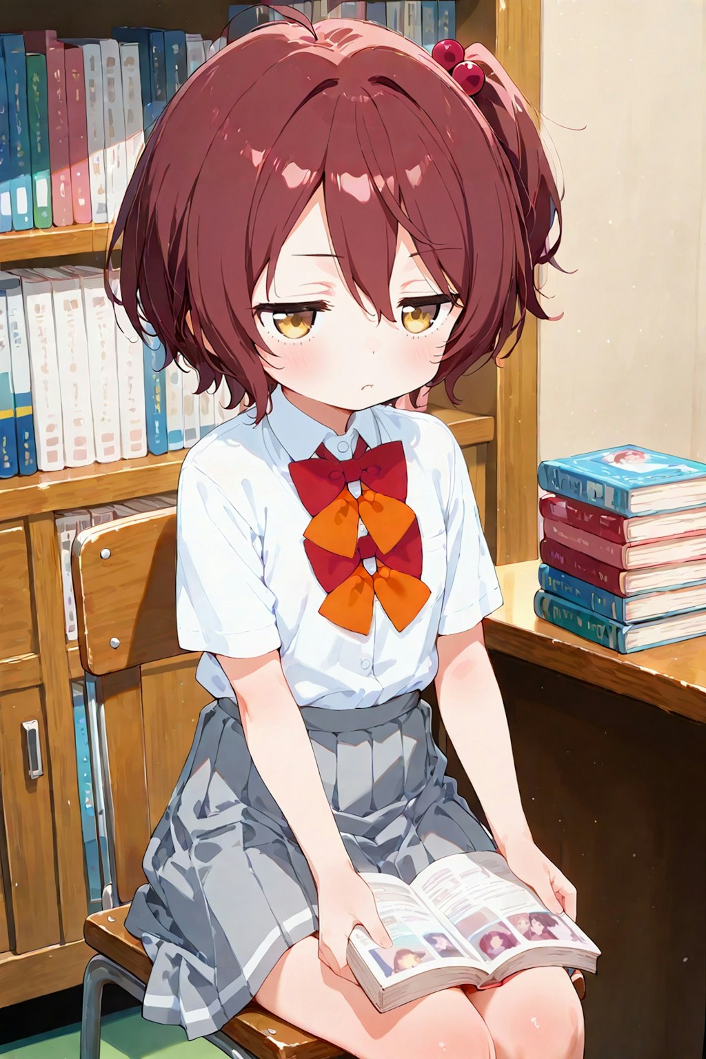 負けヒロインが多すぎる!　【小鞠 知花】　部室えっち♡