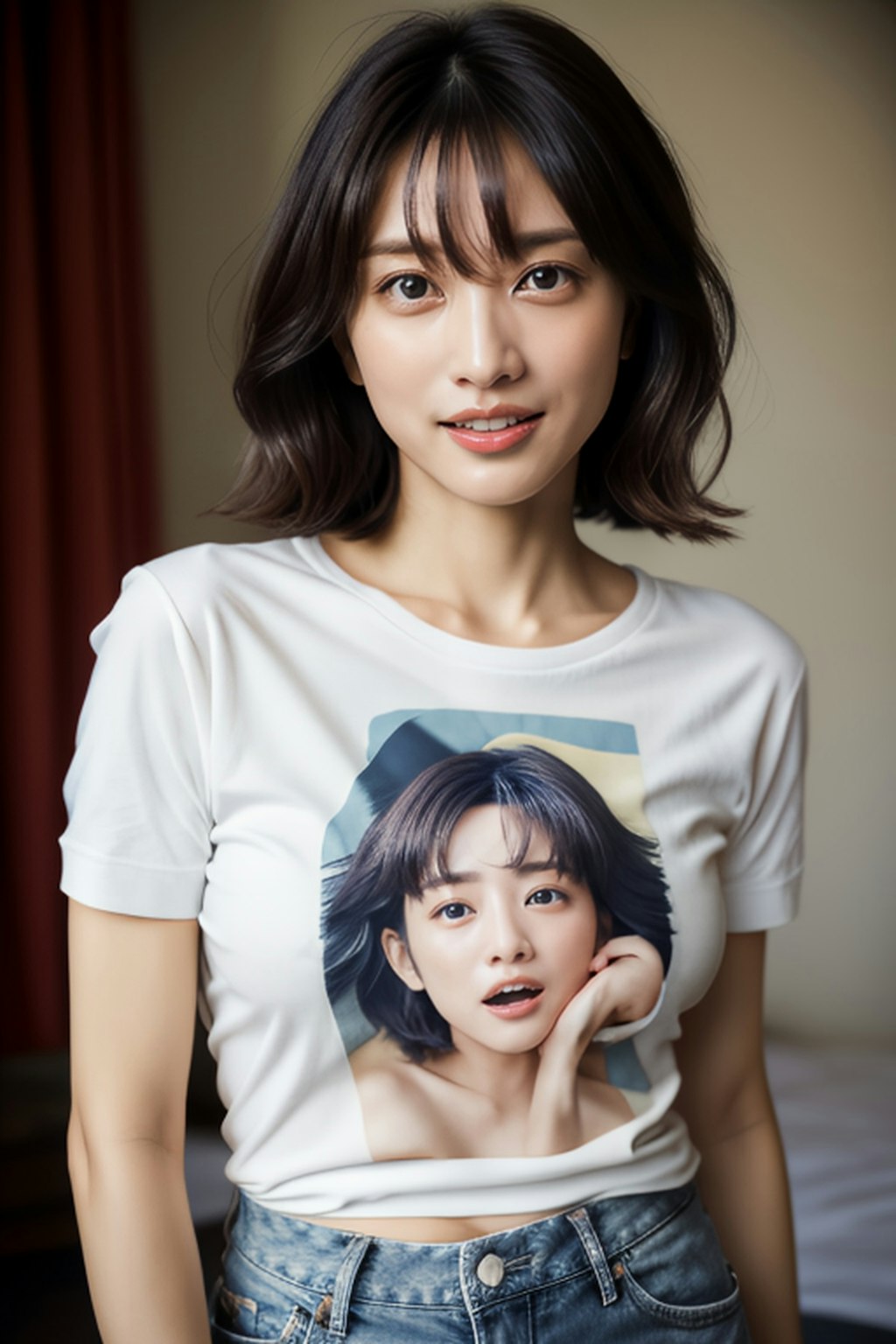 熟女Tシャツ