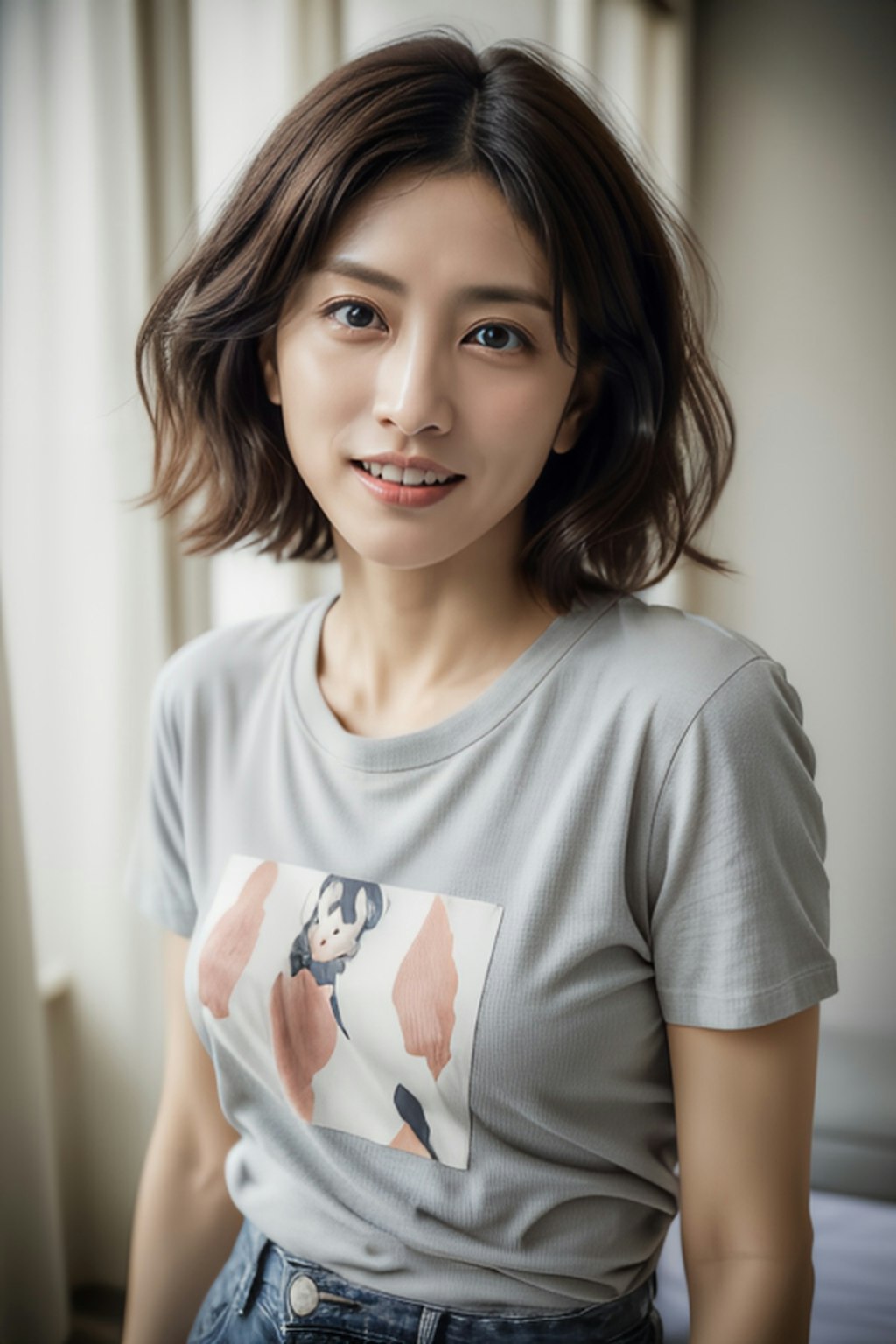 熟女Tシャツ