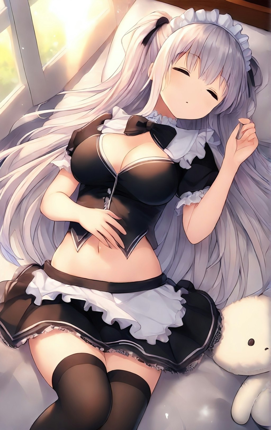 メイドと枕