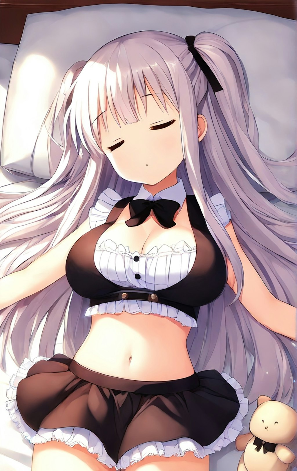 メイドと枕
