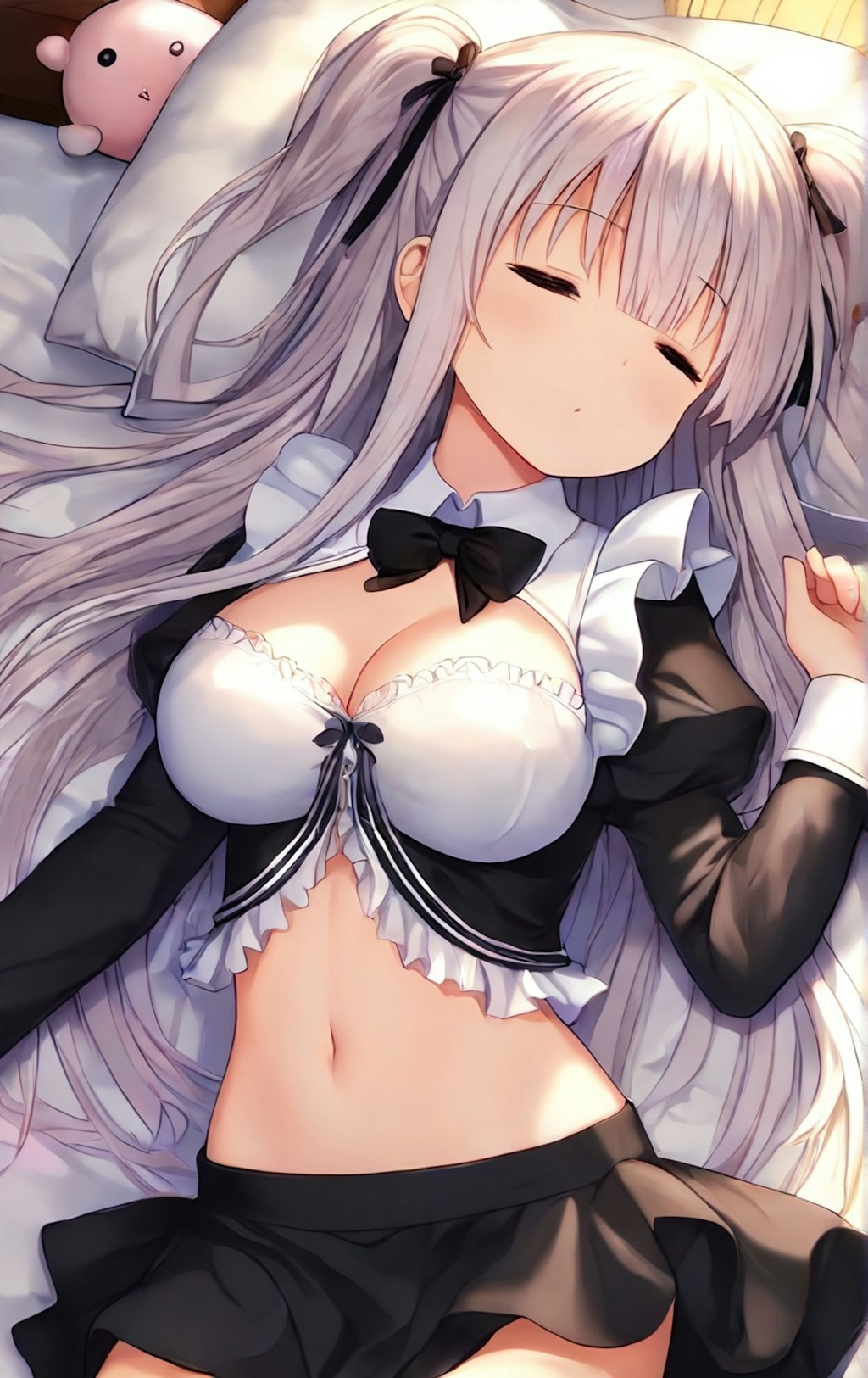 メイドと枕