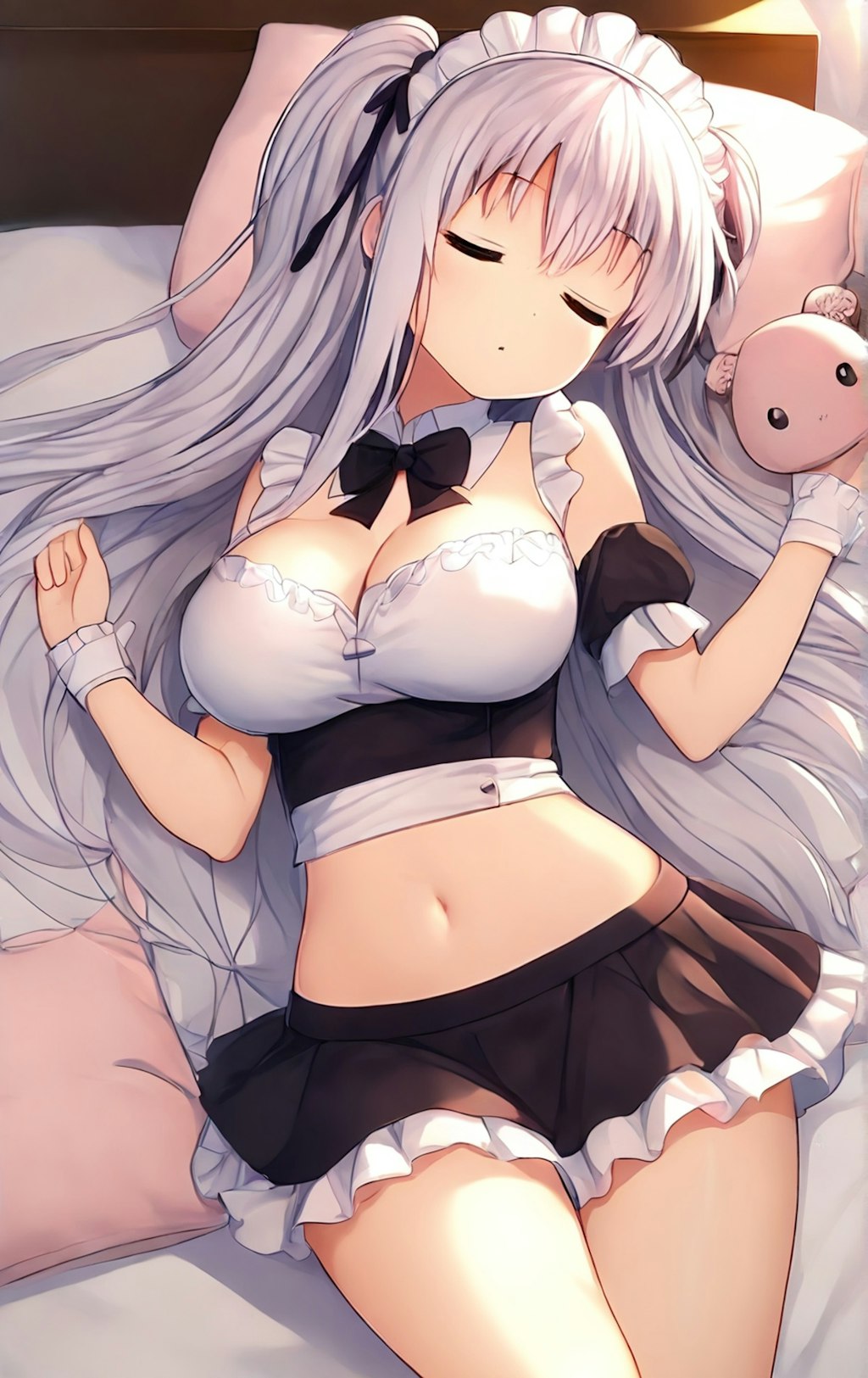 メイドと枕