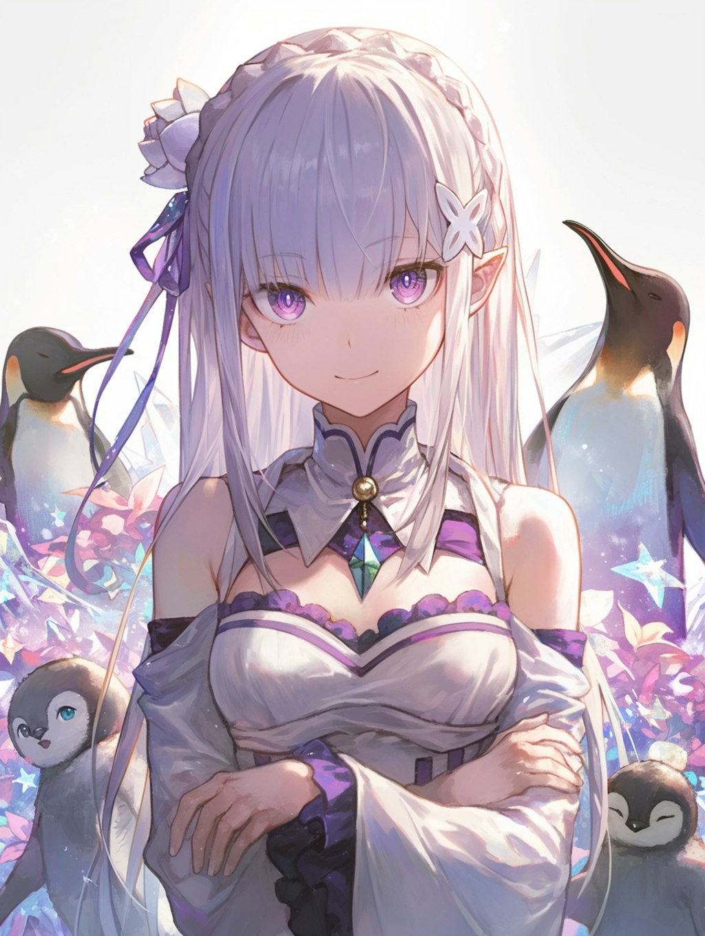 ペンギンとエミリア Penguin and Emilia