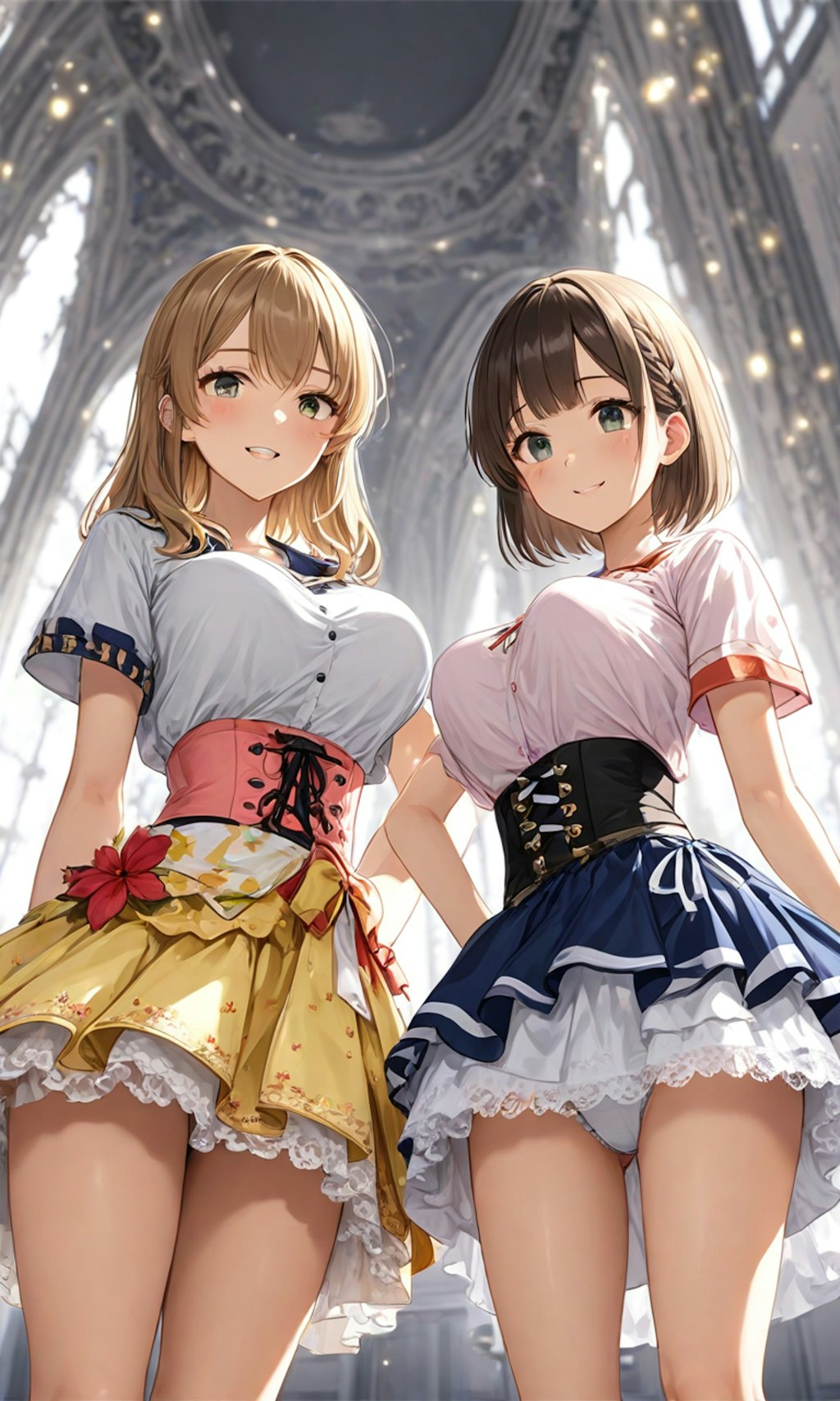 パンチラとセーラー服と女子高校生と