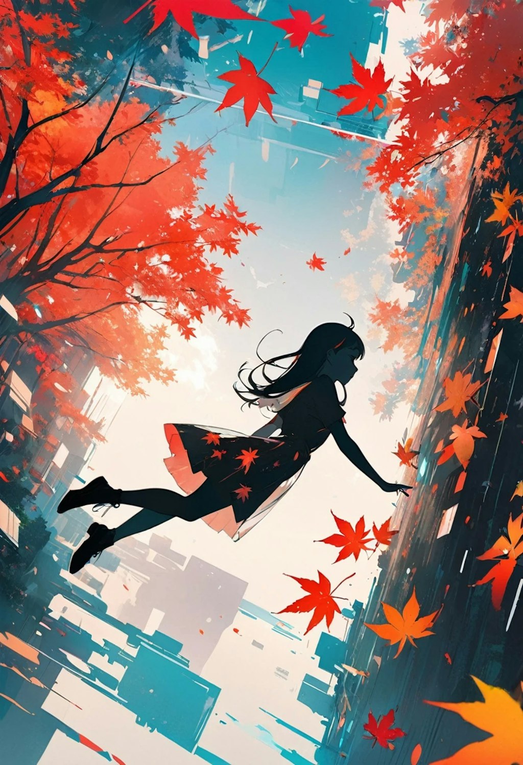 紅葉の森