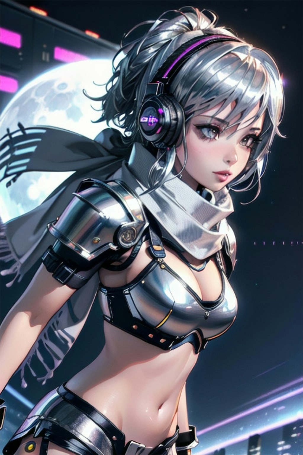 cyberpunk girls fighter 🥊#2