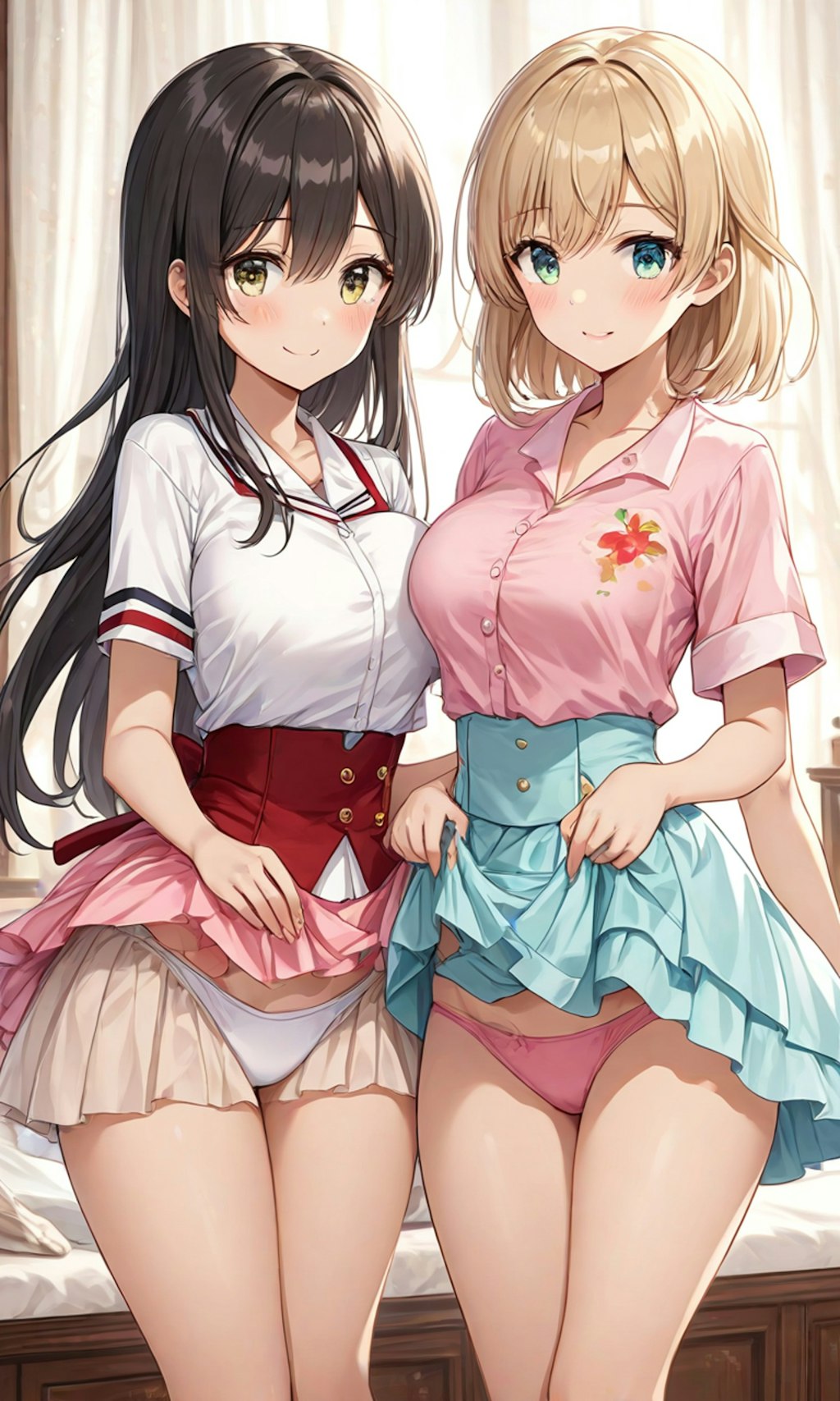 パンチラとセーラー服と女子高校生と