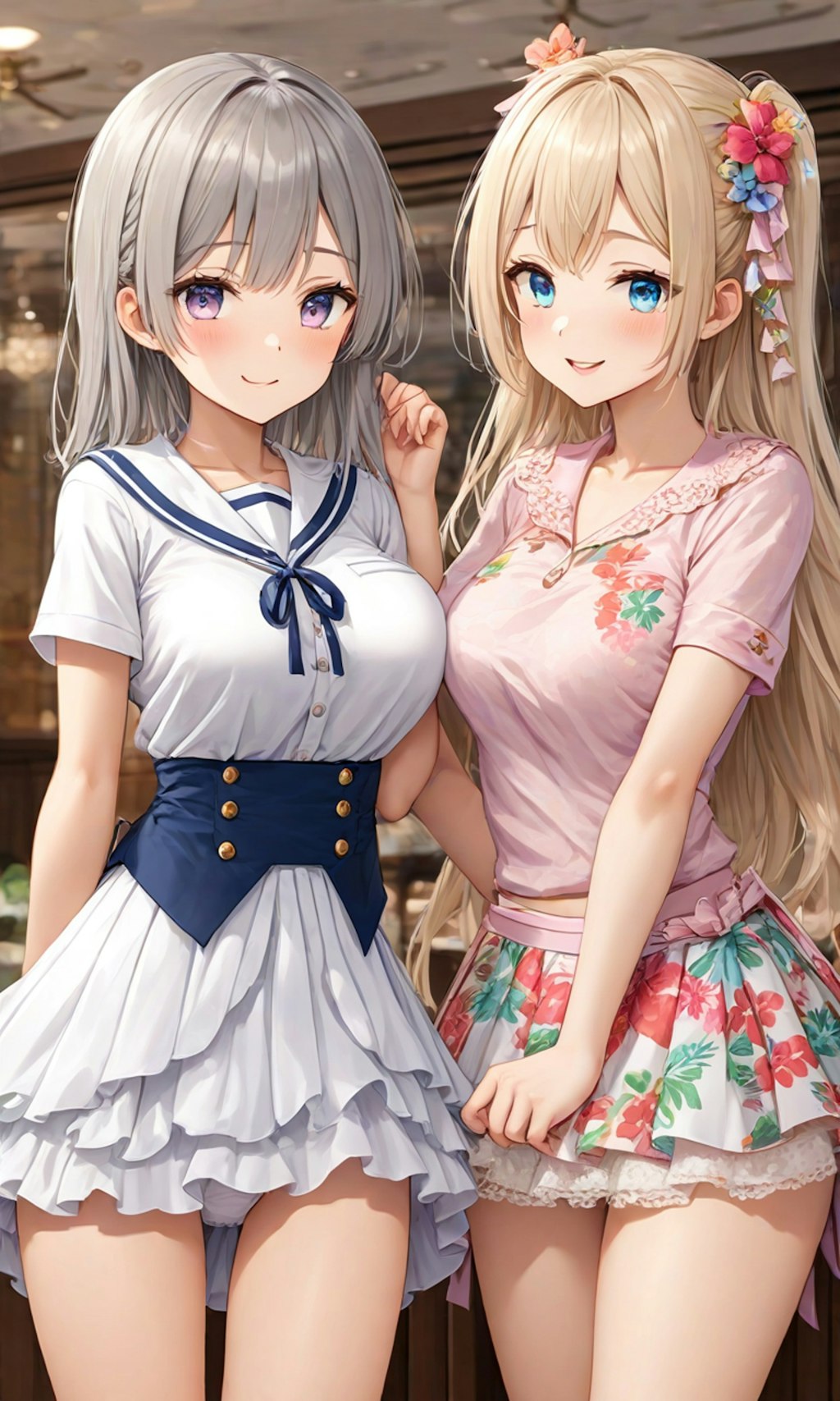 パンチラとセーラー服と女子高校生と