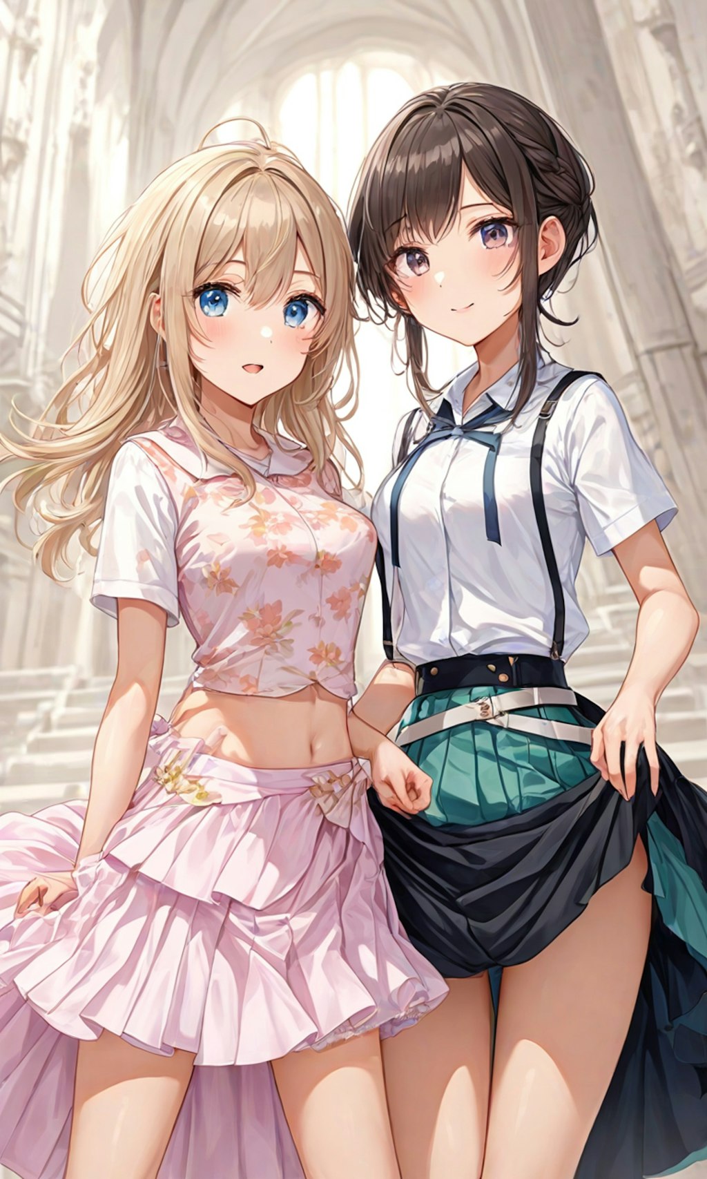 パンチラとセーラー服と女子高校生と