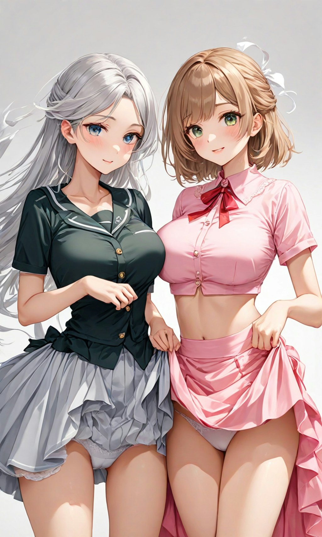 パンチラとセーラー服と女子高校生と