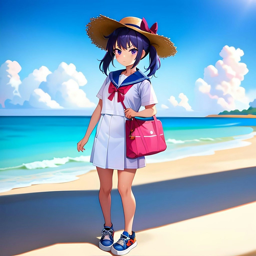 リトライ版暑すぎる夏に怒りの少女