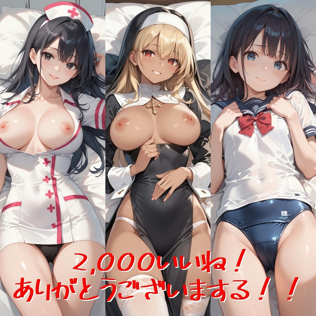 2,000いいね記念