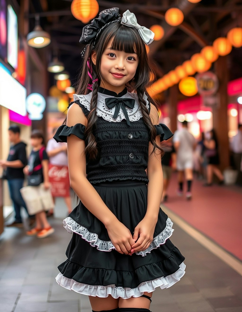 かわいい、ゴスロリ少女たち