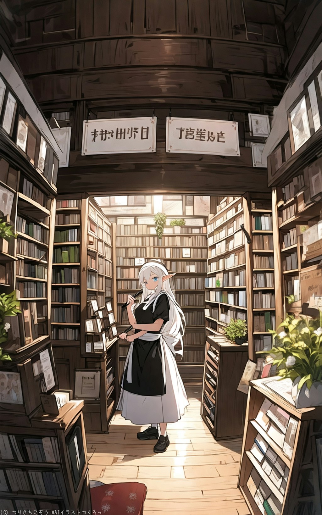 古都の本屋のエルフ